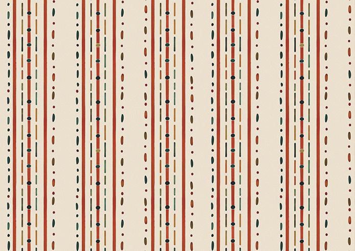 May Day, Stripe Spice - Twist&Fit Roman Blind - Image 7
